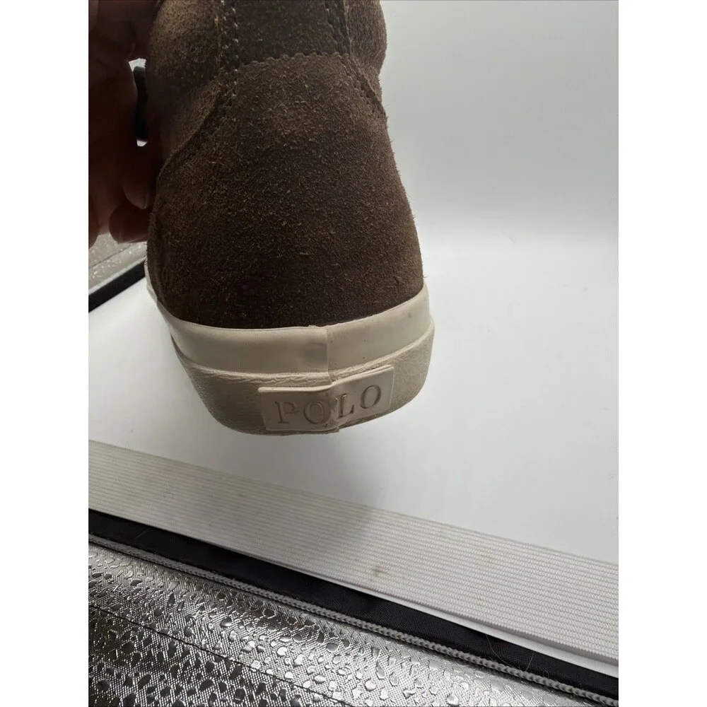 Polo Ralph Lauren Keaton Suede Chukka Boot Sneakers Brown Men’s Shoes Size 11